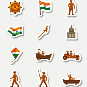 Republic Day - Sticker Sheet v5